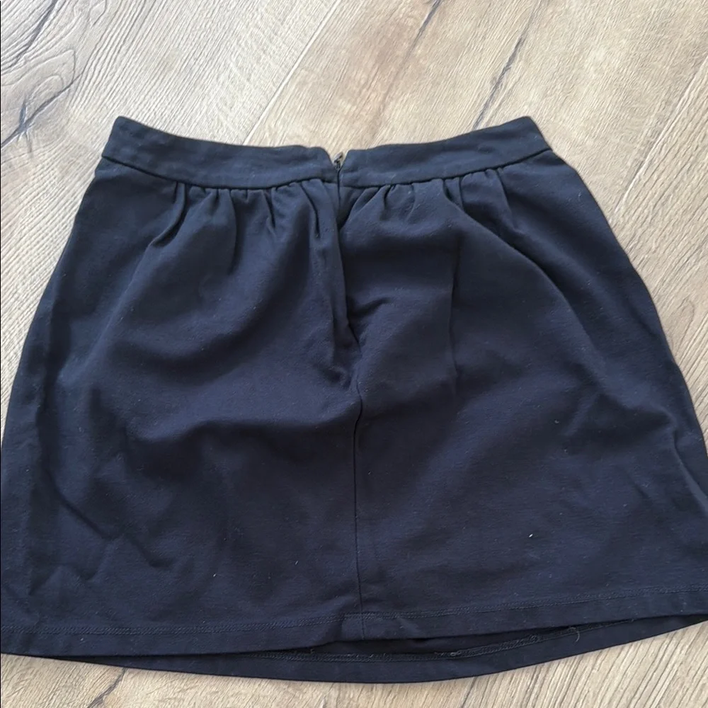 Classic Black Women's Canvas Skirt
